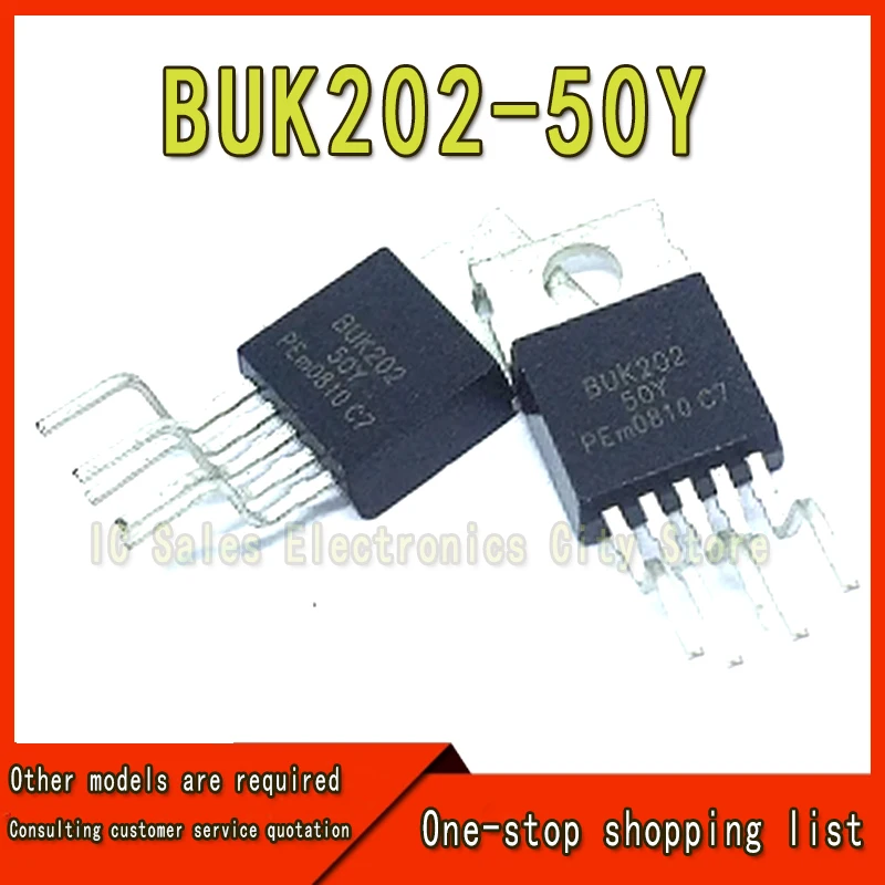 BUK202-50Y BUK202-50 BUK202 50 V 20A TO-220-5 ROHS 10 stks/partij