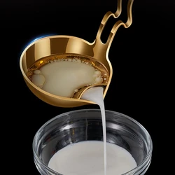 316 Stainless Steel Oil Filter Spoon, Large Soup Colander, Household Kitchen Gadgets, Drink Separator, New