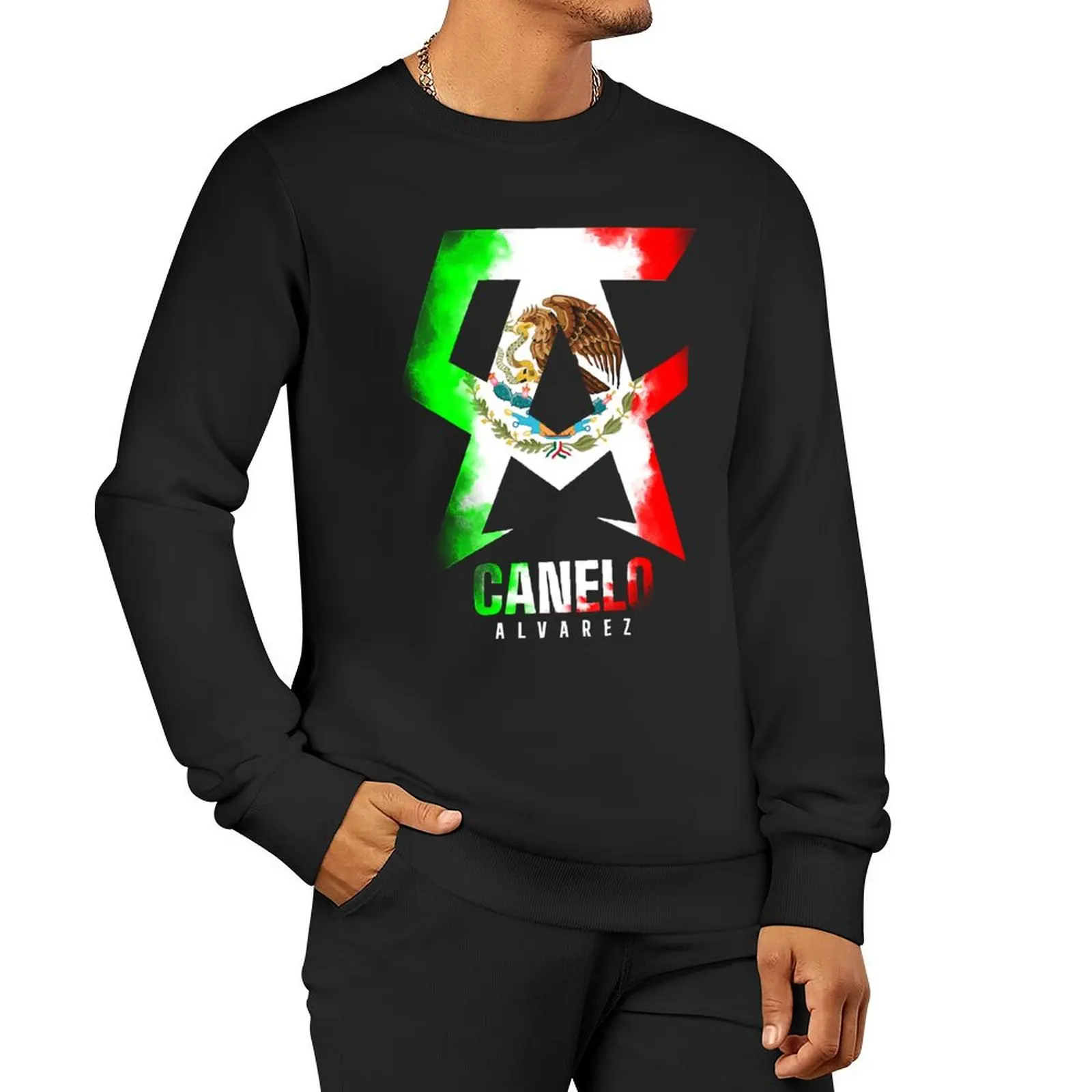 

Canelo-Alvarez Pullover Hoodie anime clothes autumn clothes men clothing hooded shirt sweatshirt male