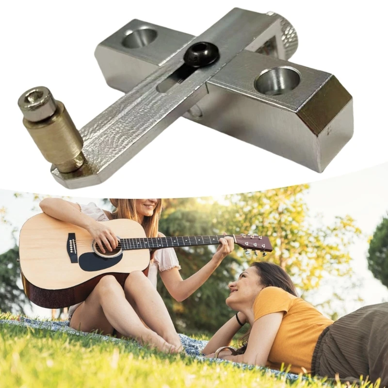  User Friendly Guitar Inlay Routing Base Aluminum Alloy Texture Suitable for Quick Installation and Stable Performances