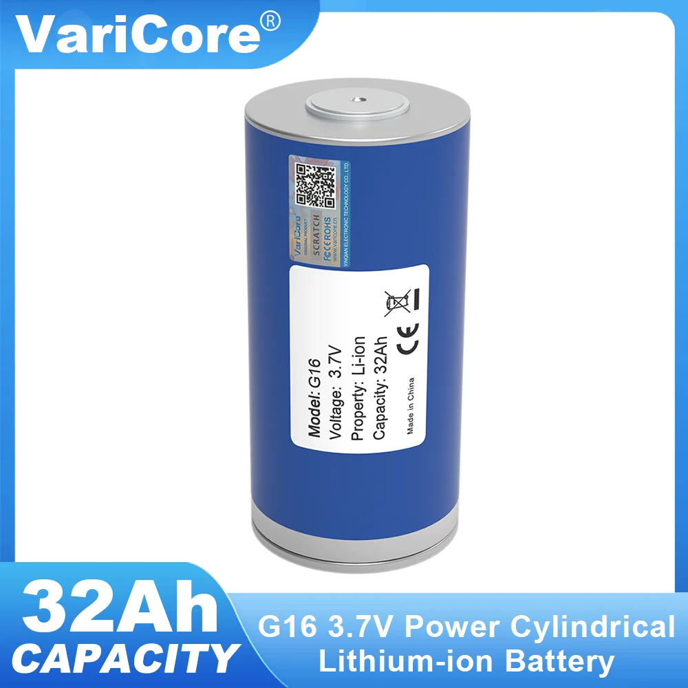 1 pz 3.7V 46950 32Ah batteria ricaricabile al litio 10C scarica fai da te 12v 24v accensione automobilistica accumulo di energia Inverter grado A