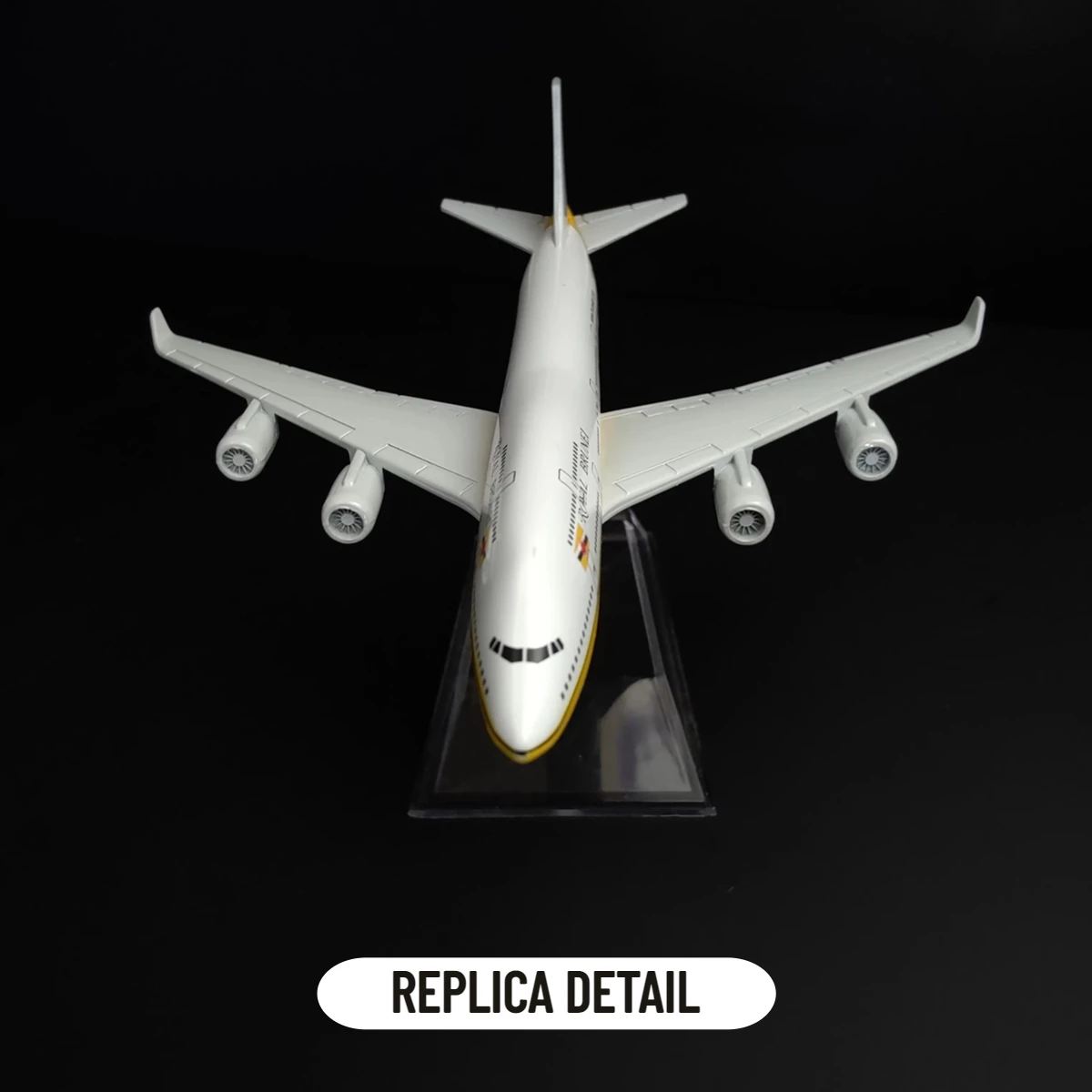 1:400 Scale Metal Aviation Miniature, Royal Brunei B787 Aircraft Replica Airplane Model, Kids Room Decor Xmas Gift Toys for Boy