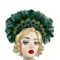 peacock dark green