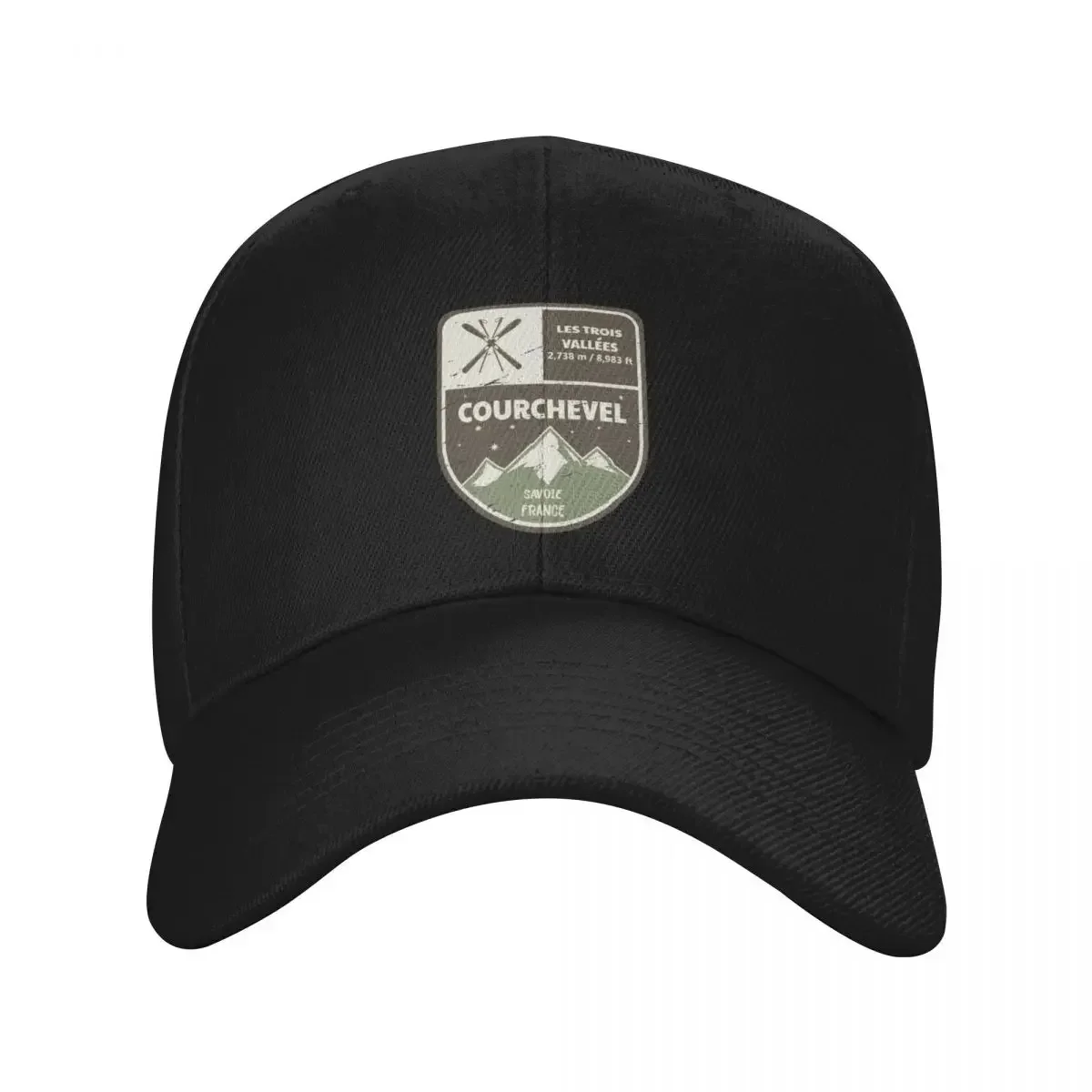 Casquette de baseball militaire tactique 2026 Courchevel Les Trois Vallees Savoie France – Casquette Trucker Unique pour Homme et Femme