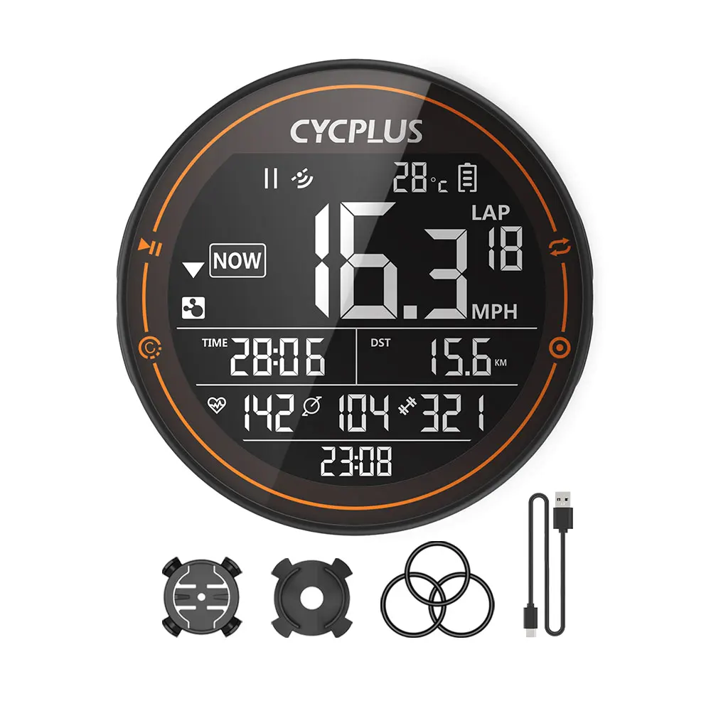 CYCPLUS M2 Cycling Bike Accessories GPS Bicycle Computer Wireless ANT+ BLE 5.0 Waterproof Speedometer Bikes Cyclocomputer