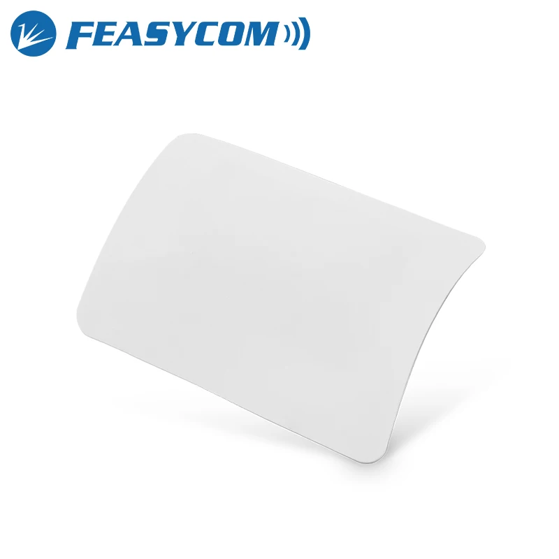 Feasycom FSC-BP1000DN Bluetooth 5.1 Baixa Energia Long Standby Leve Processo de Papel Flexível Cartão Beacon BLE com NFC
