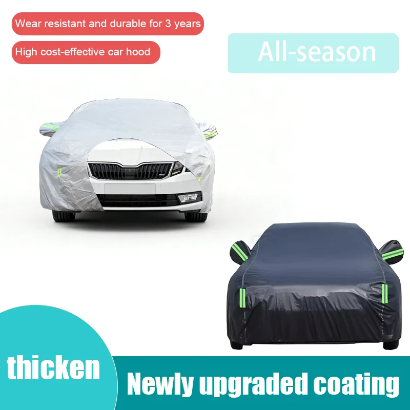 For Skoda Octavia Liftback Estate car cover, UV protection, sun shading, snow and rain protection, wind and dust prevention