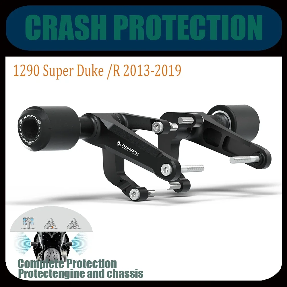 

Motorcycle Frame Sliders Crash Protector for KTM 1290 Super Duke R / 2013-2019 Fall prevention