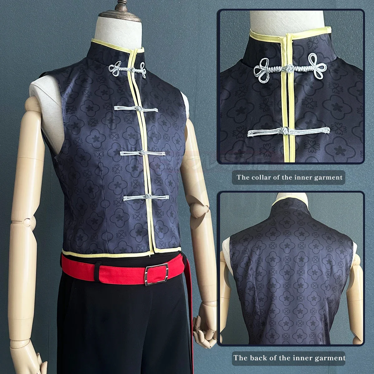 Косплей Mob 100, аниме Mobu Saiko Hyaku Kageyama Shigeo, китайский костюм для косплея, парик, кунг-фу Тан, костюм, сценическая униформа, подарок