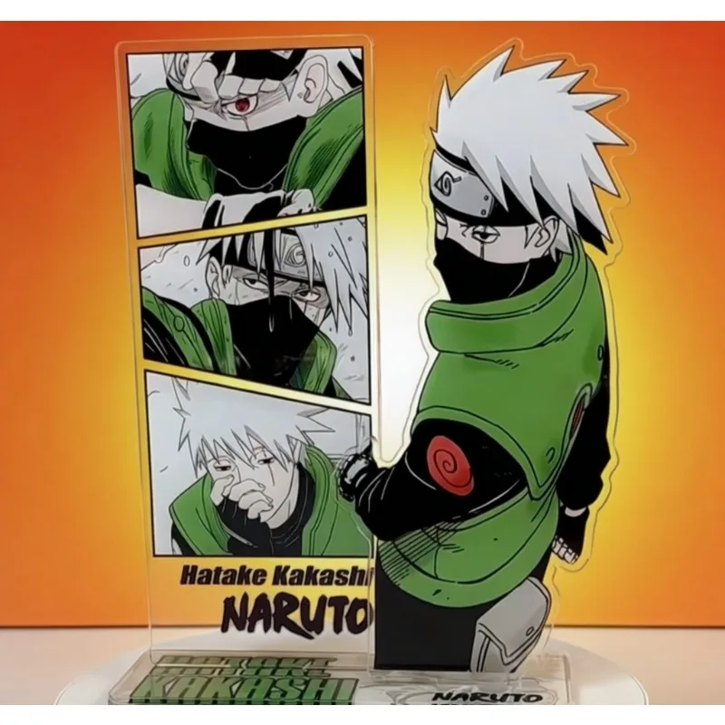 

New Anime Naruto Hatake Kakashi Acrylic Stand Figure Desktop Decor Collection Car Desk Decoration Model Toy Gift for Friends