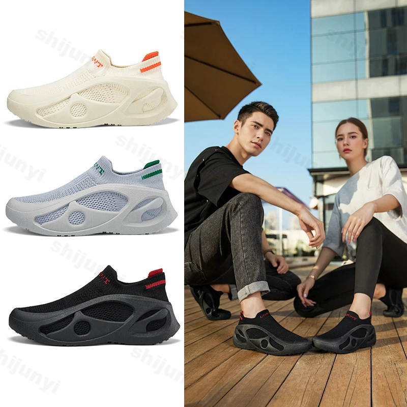 

2025 New Casual Shoes for Couples' Sports Versatile Comfortable Mesh Breathable Fly Weave Fashion Lightweight Soft Sole Shoes