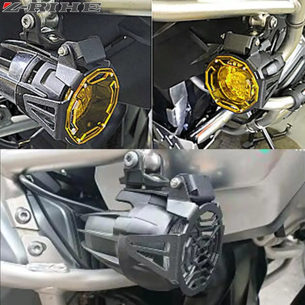 Motorcycle Fog Lamp Light Cover Guard Grille Protector For BMW R1200GS F800GS R1250GS F850GS F750GS ADV Adventure R1250GSA