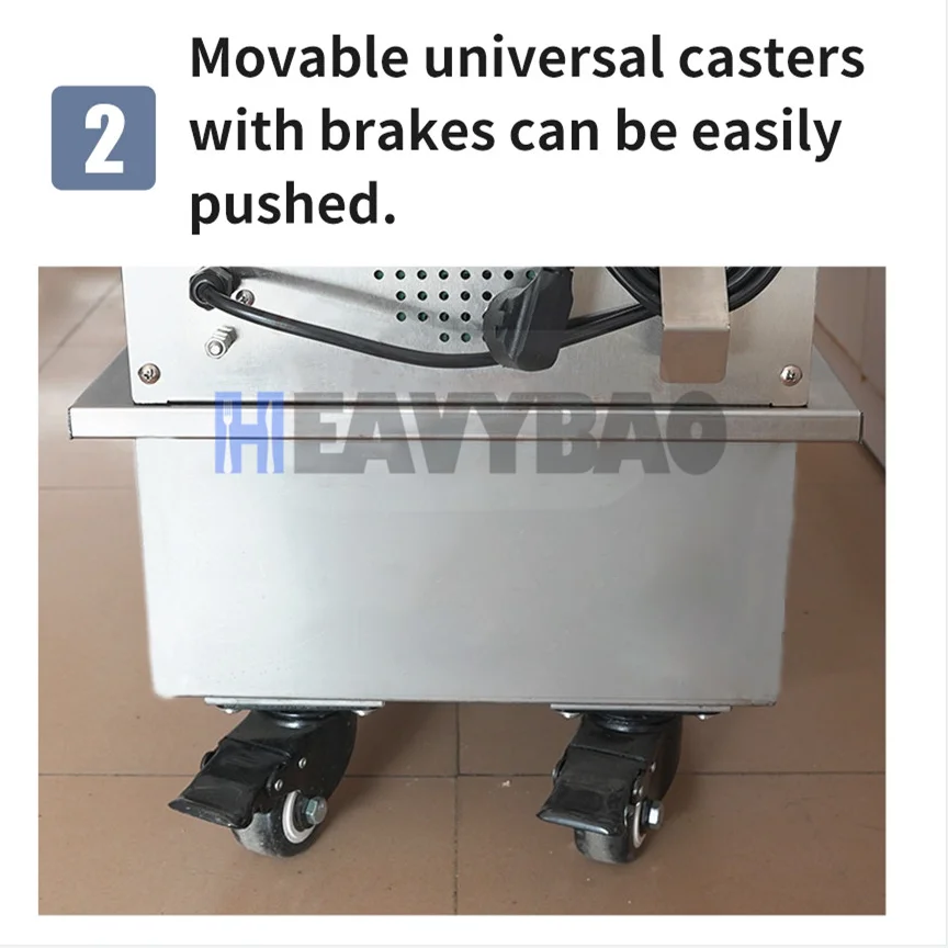 Restaurant Kitchen Fast Food Equipment Oil Filter Carts Stainless Steel Deep Fryer Cooking Oil Filter Machine