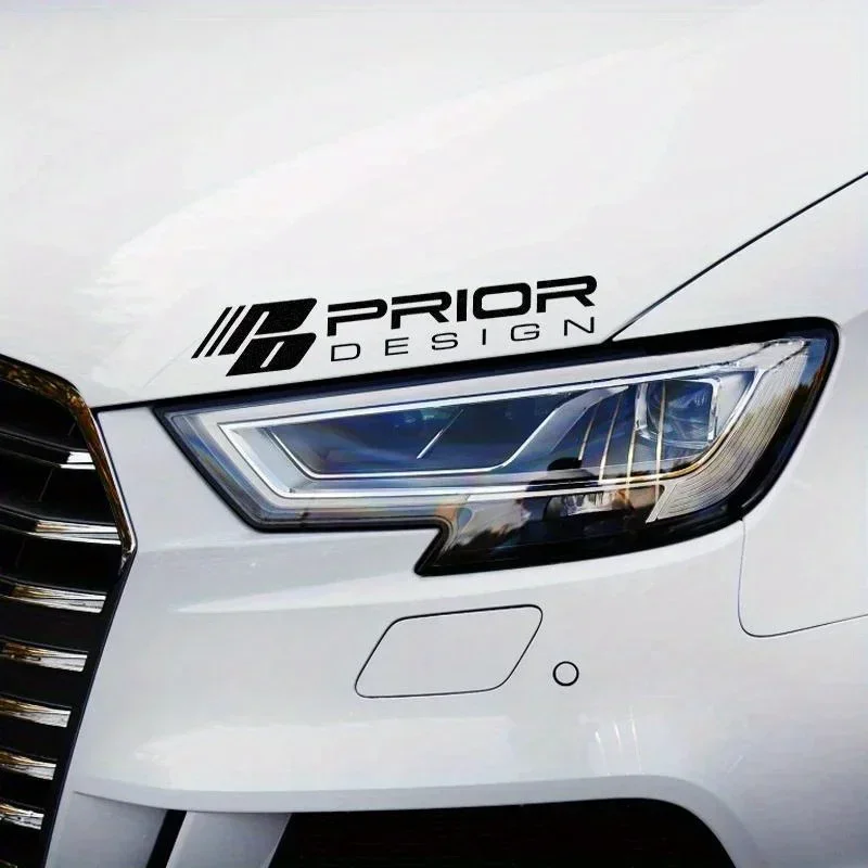 1pc Stylish Prior Design Car Motorcycle Sticker Decal to Decorate Your Auto Bike Exterior with Tuning Brand Style