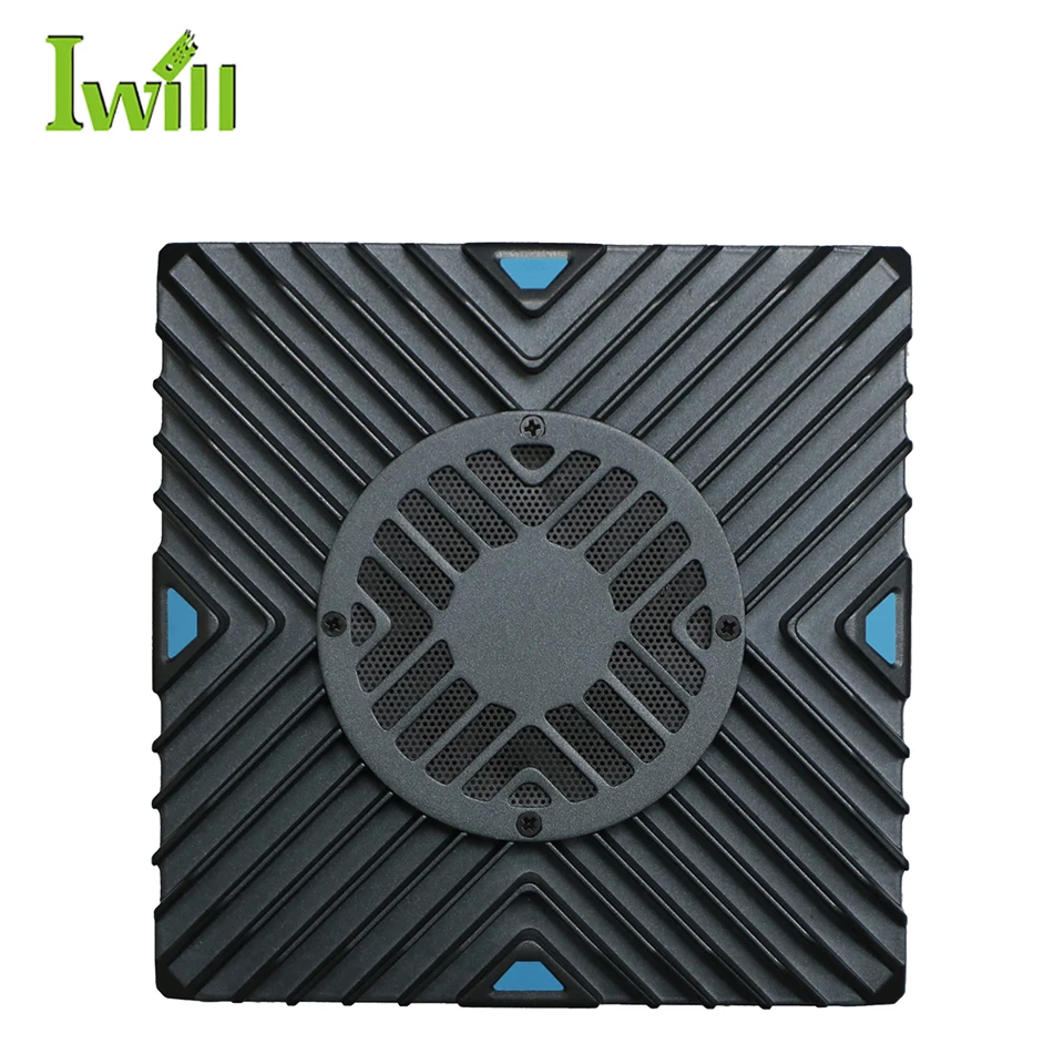 10th Gen Core i7 High-Speed Industrial Mini PC with 4 LAN M.2 Slots DDR4 RAM Embedded Linux OS for Automation Stock Available