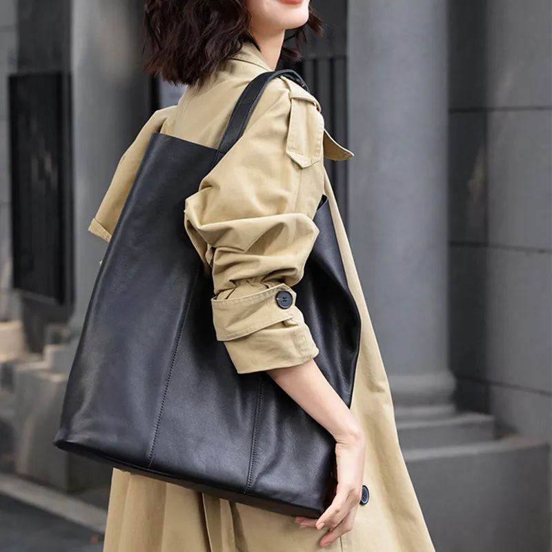 

Женские сумки на плечо из коровьей кожи, женские сумки большой вместимости, женские дизайнерские роскошные сумки из воловьей кожи, женская сумка-тоут