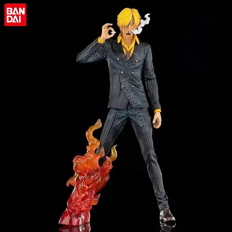 One Piece Vinsmoke Sanji Boy New Personality Cartoon Anime Character Peripheral Collection Figure Ornaments Children's Gifts