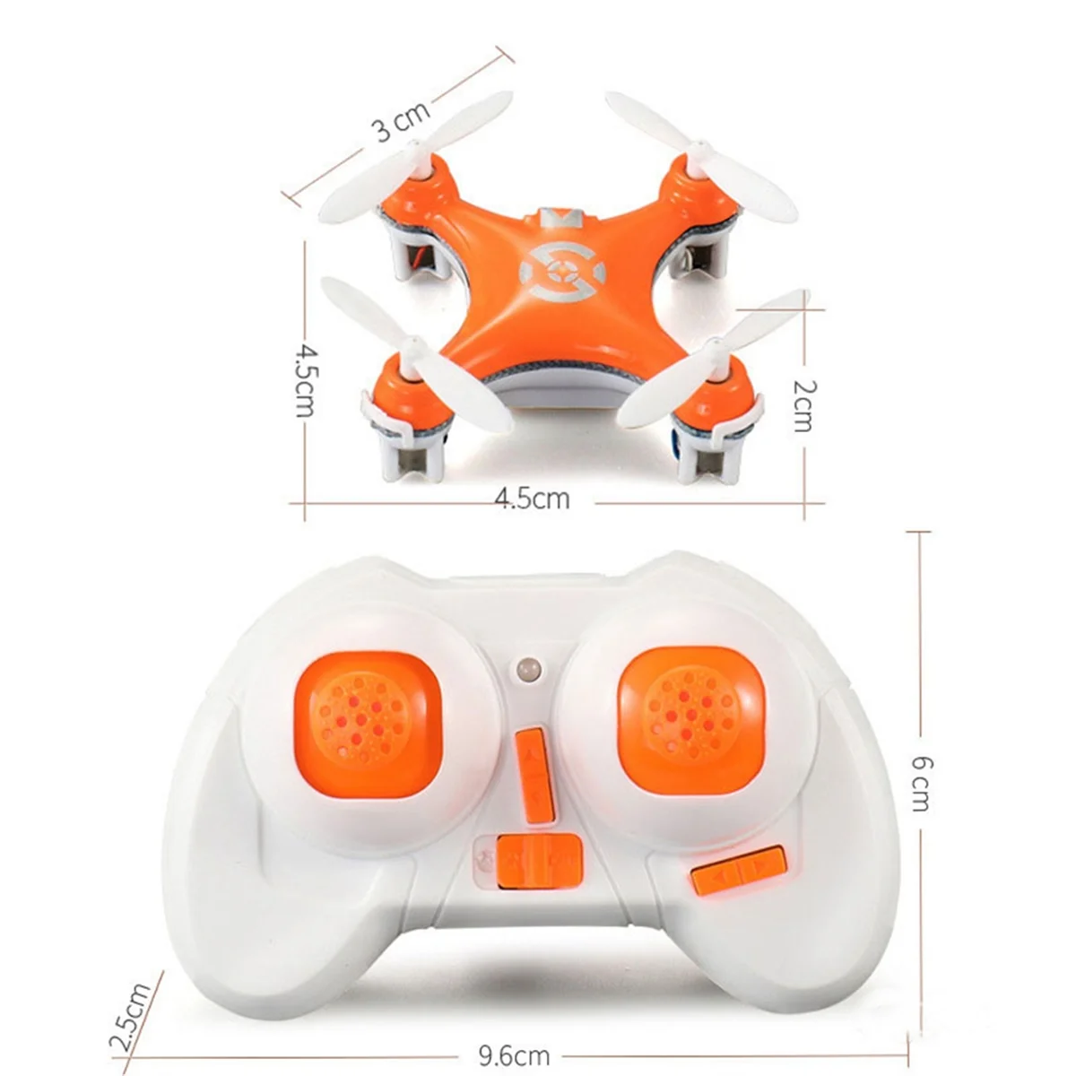 RC Quadcopter Cx10 Mini Remote Control Drone 2.4G 4CH with LED Electronic Helicopter Electric Airplane Toys for Kids-B