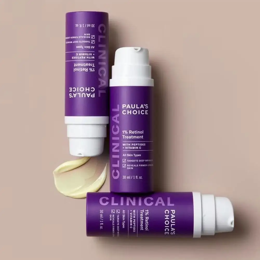 Paula's Choice 1% Retinol Serum Anti Aging Reduces Wrinkles Improves Elasticity Gentle Brightens Dull Skin Tone