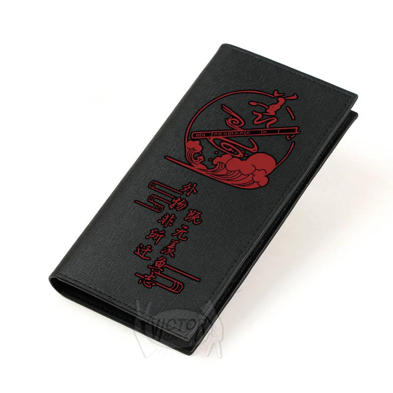 Grandmaster of Demonic Cultivation Wallet Mo Dao Zu Shi Wei Wuxian Lan Wangji Cosplay Long Casual Coin Purse Accessory Prop view 5