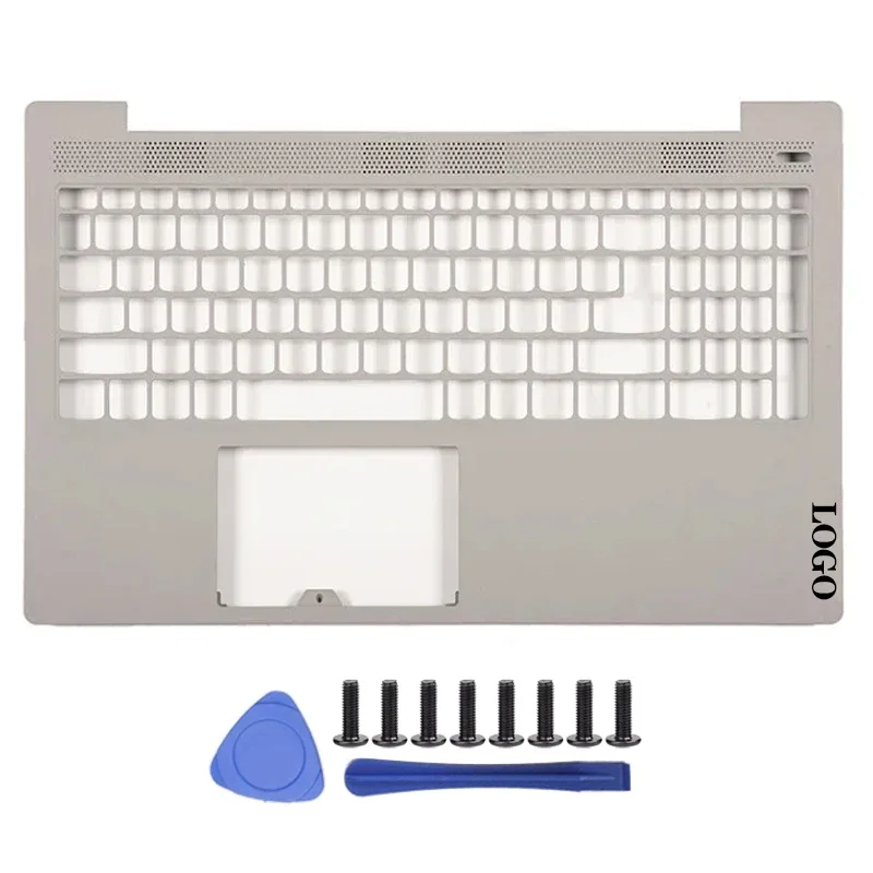 Imagem -04 - para Lenovo Ideapad 515 15iil05 15are05 15itl05 Laptops Lcd Capa Traseira Moldura Frontal Dobradiça Apoio para as Mãos Caixa Inferior Cinza Prata Azul