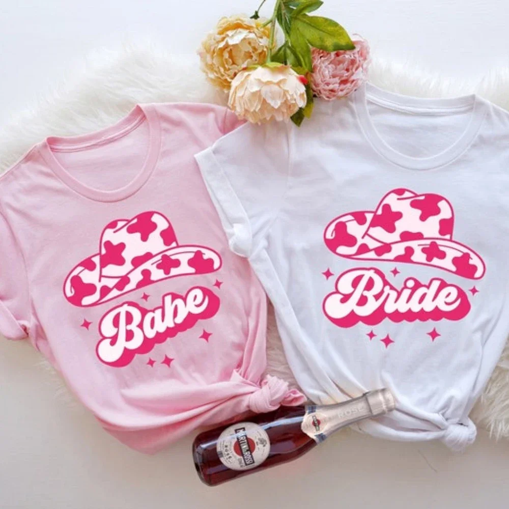 

Disco Bachelorette Cowgirl Bachelorette Tops Lets Go Girls Shirts Bride Tribe Clothes Bridal Party Shirts Retro Bride Shirt