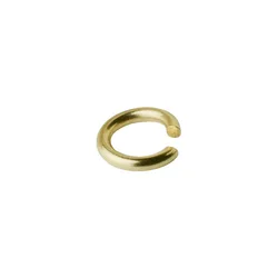Solid 18k Karat Yellow Gold Open Jump Ring Au750 18ct Circle Split for Necklace Jewelry Findings and Components