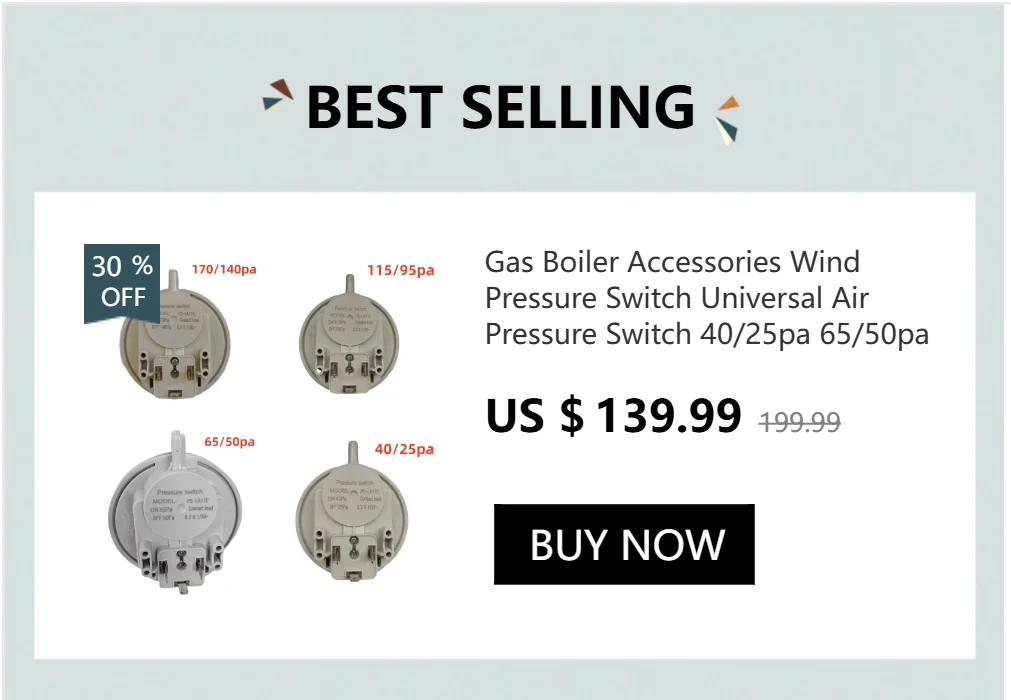 1PC Gas Boiler Three-way Valve for Gas Boiler Accessories for Gas Wall Mounted Furnace Valve Core Accessories