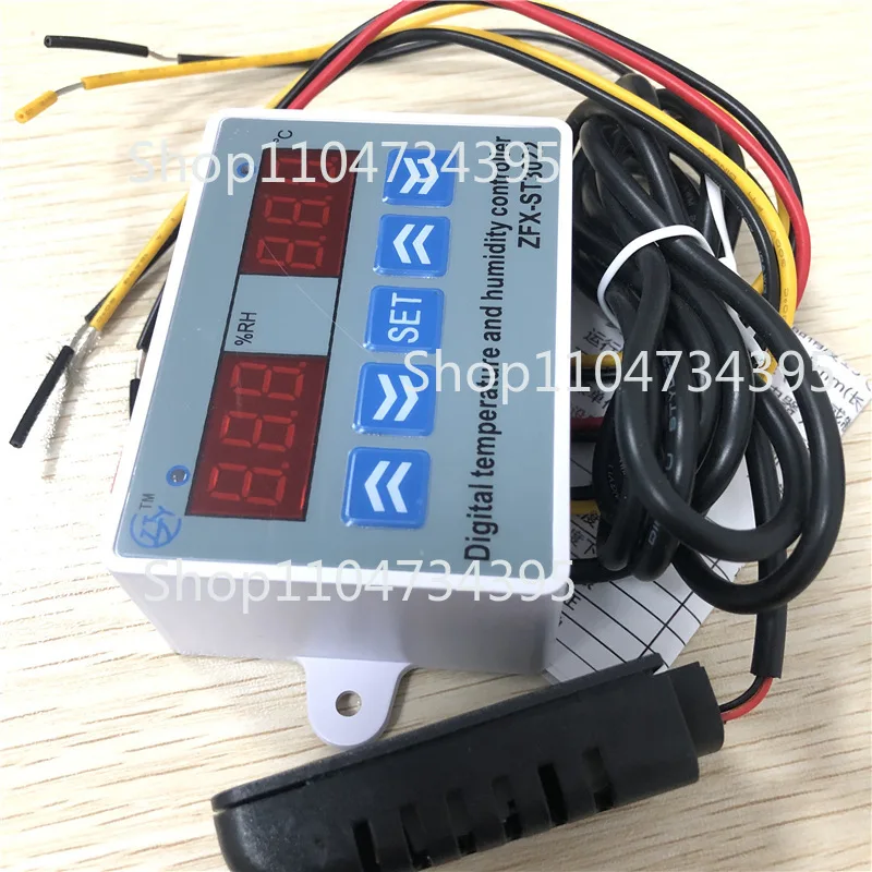 

ZFX-3022 Intelligent Digital Display Temperature and Humidity Controller, Dual-purpose Temperature and Humidity Control,