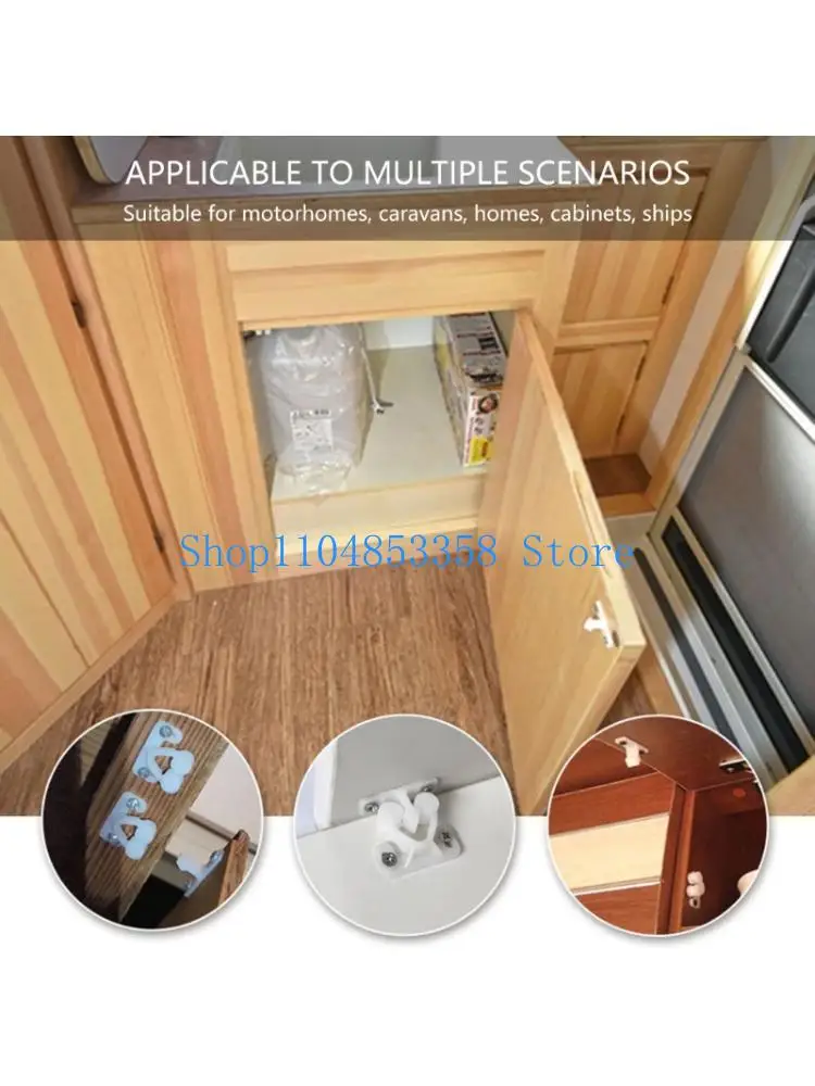 

652F Anti Cabinet Door for RVs Yachts Boats Easy Installation Fit Construction