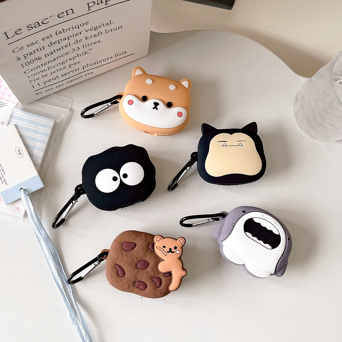 For Earphone Case Xiaomi Redmi Buds 5 Cartoon Cute  Wireless Silicone Bluetooth Protective  Earphones Cover Redmi Buds 5 Cases