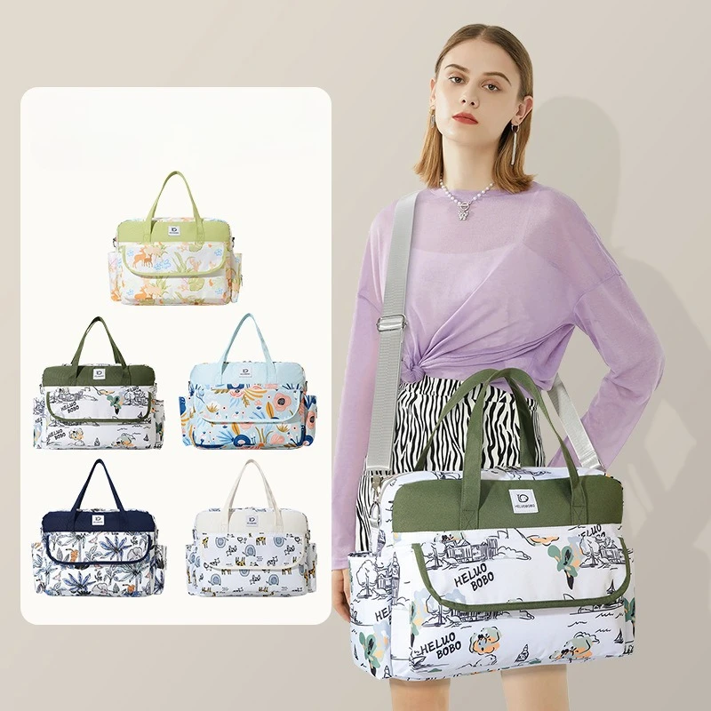 

Large Capacity Messenger Travel Nappy Bags Multifunctional Maternity Mother Baby Stroller Bags New Style Waterproof Diaper Bag