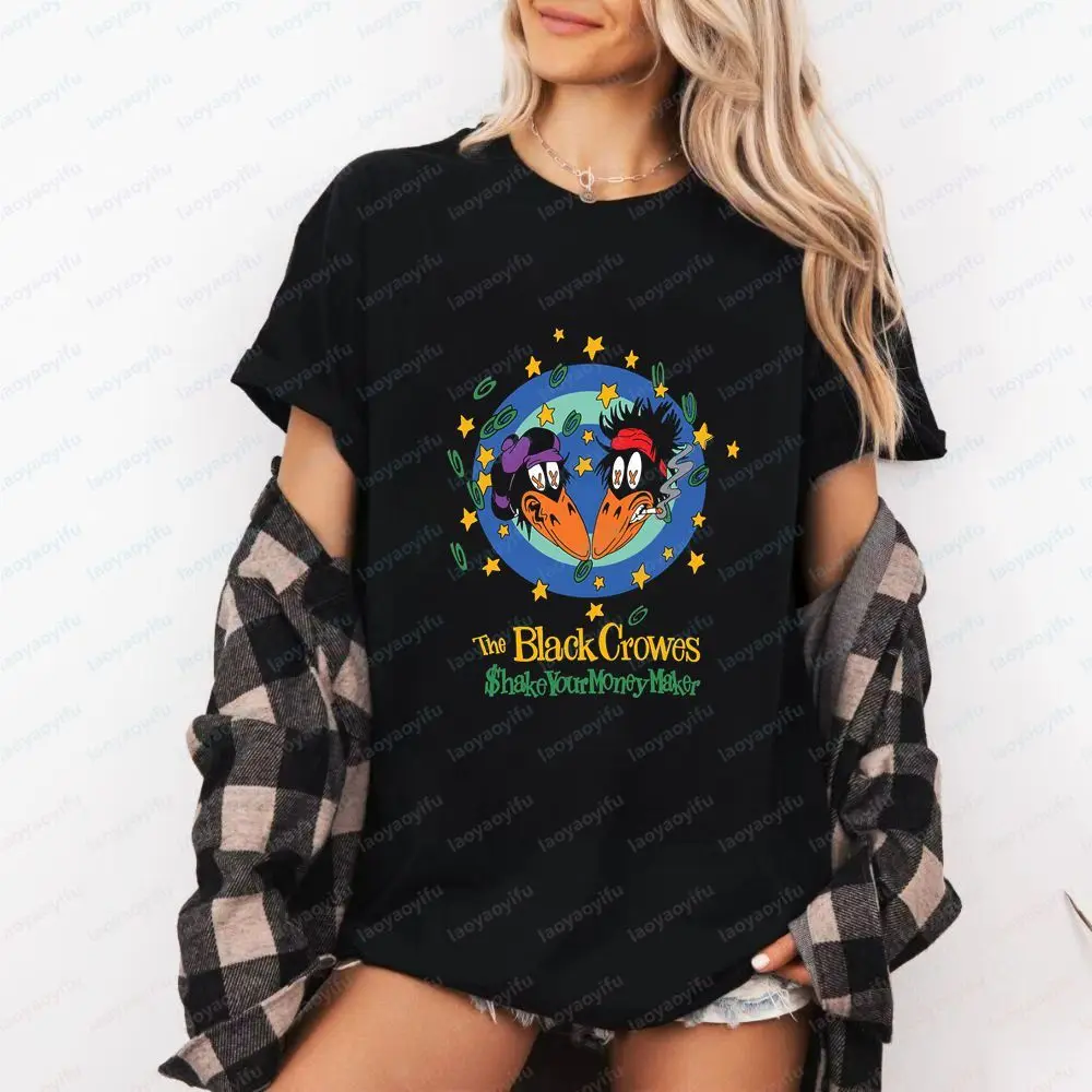 The Black Crowes - Unique Band Summer Casual Trendy Multi-Purpose Short-Sleeved Men's and Women's Round-neck T-Shirt