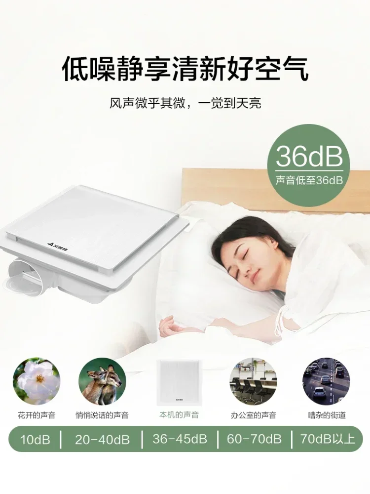 8/10/12 Inch Emmett Exhaust Fan ful Mute Bathroom Ceiling Ceiling Ventilation Fan Kitchen Fume Exhaust Fan Bathroom C