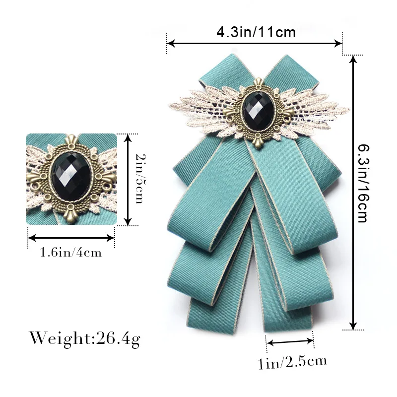 Fashion New Casual Multilayer Bowtie Diamond Brooch Rhinestone Red Bow Tie  Set Wedding Groom Groomsmen Pocket Square Men