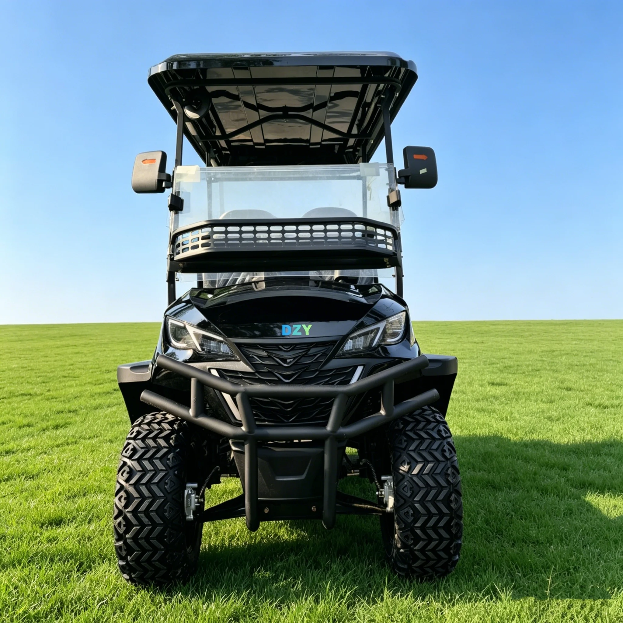 Chinese electric hunting golf cart golf cart seat72V AC system Buggy cheap electric golf course cart CE1/DOT certified golf cart