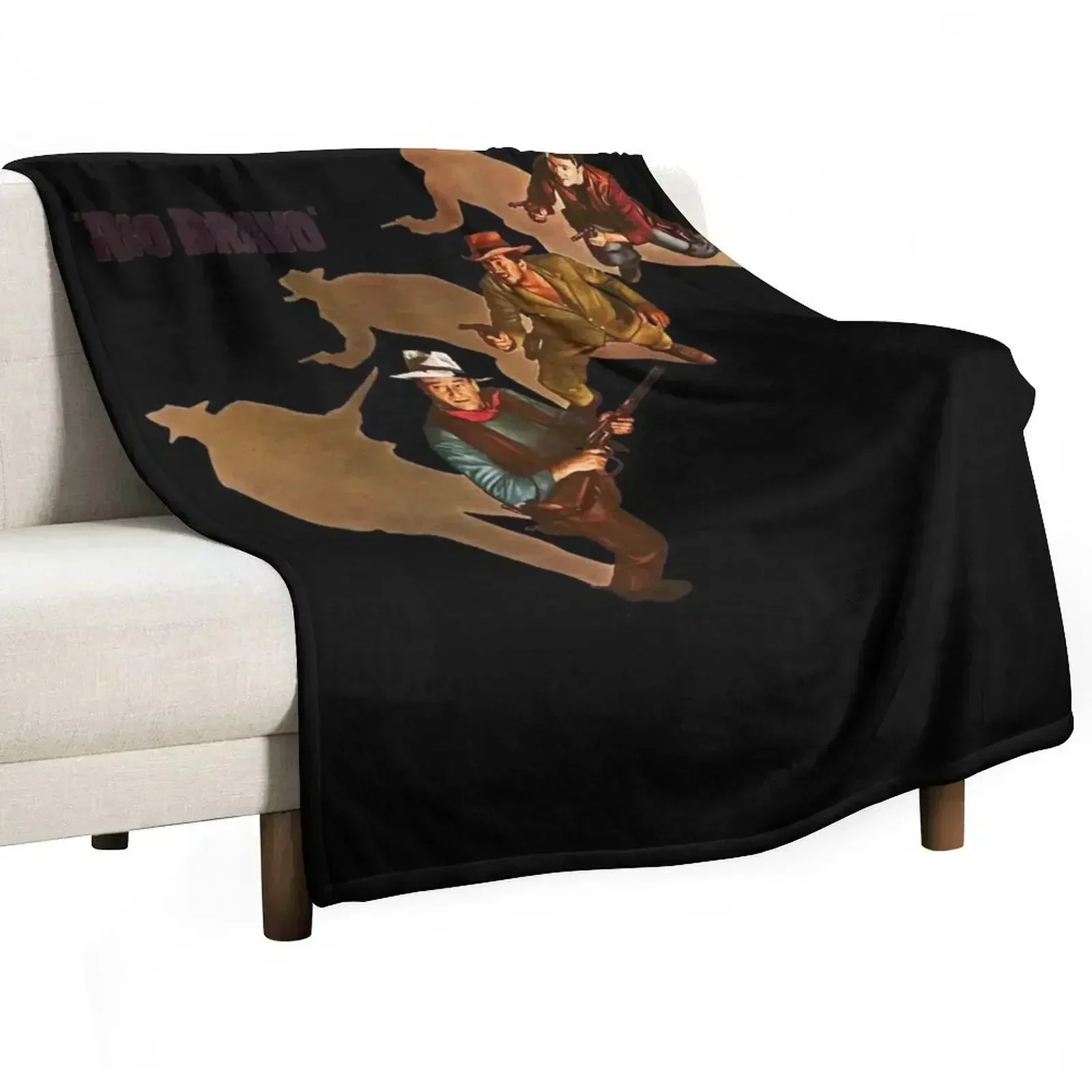 Rio Bravo Throw Blanket Summer Beddings Stuffeds Luxury St Blankets