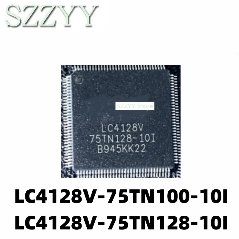 5PCS LC4128V-75TN128-10I LC4128V75TN128-10I QFP128 -75TN100-10I