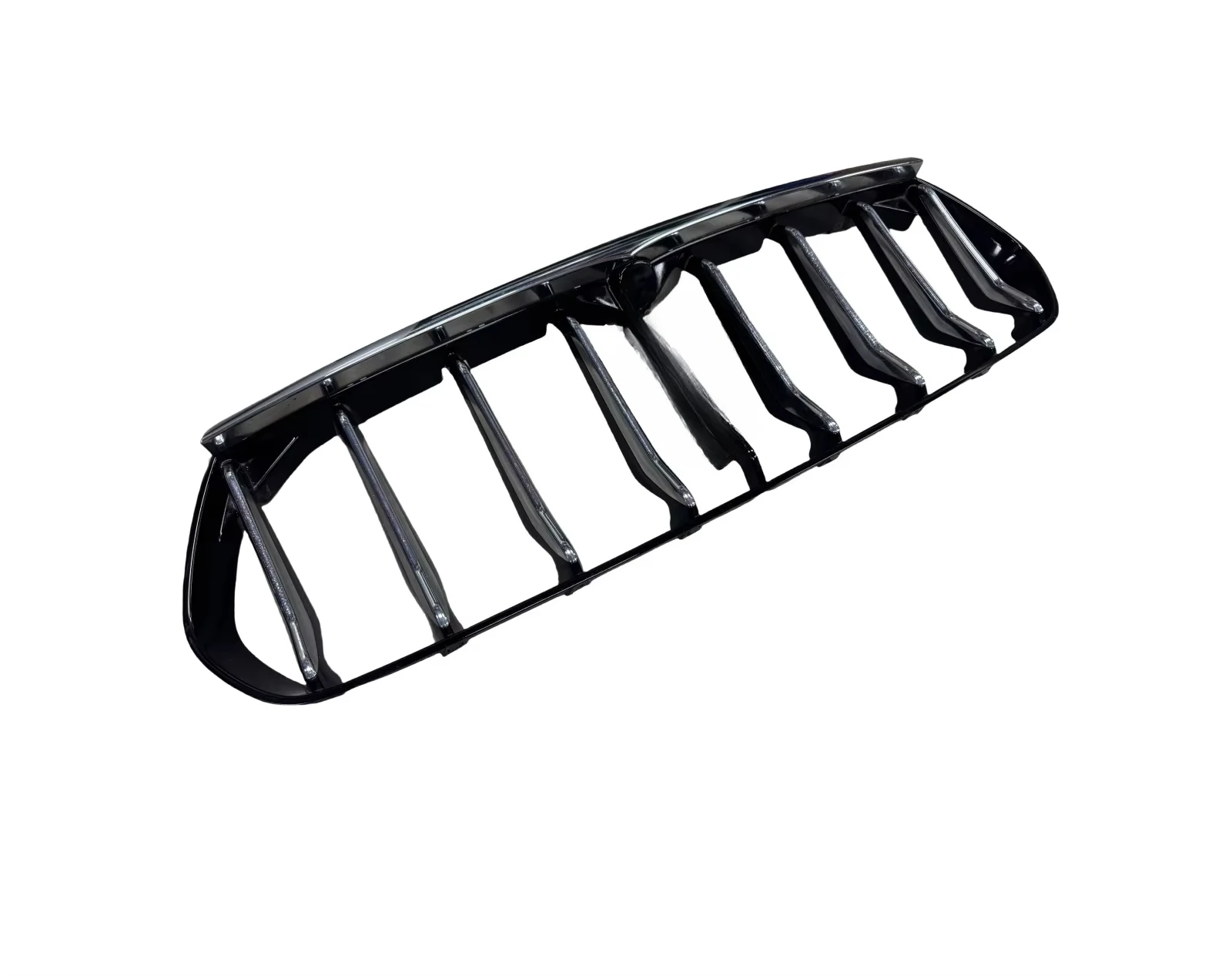 Classic High Quality FOR Levante M161 Front Bumper Intake Grille Medium Screen Chrome Trim Marks The Camera Seat For Maserati