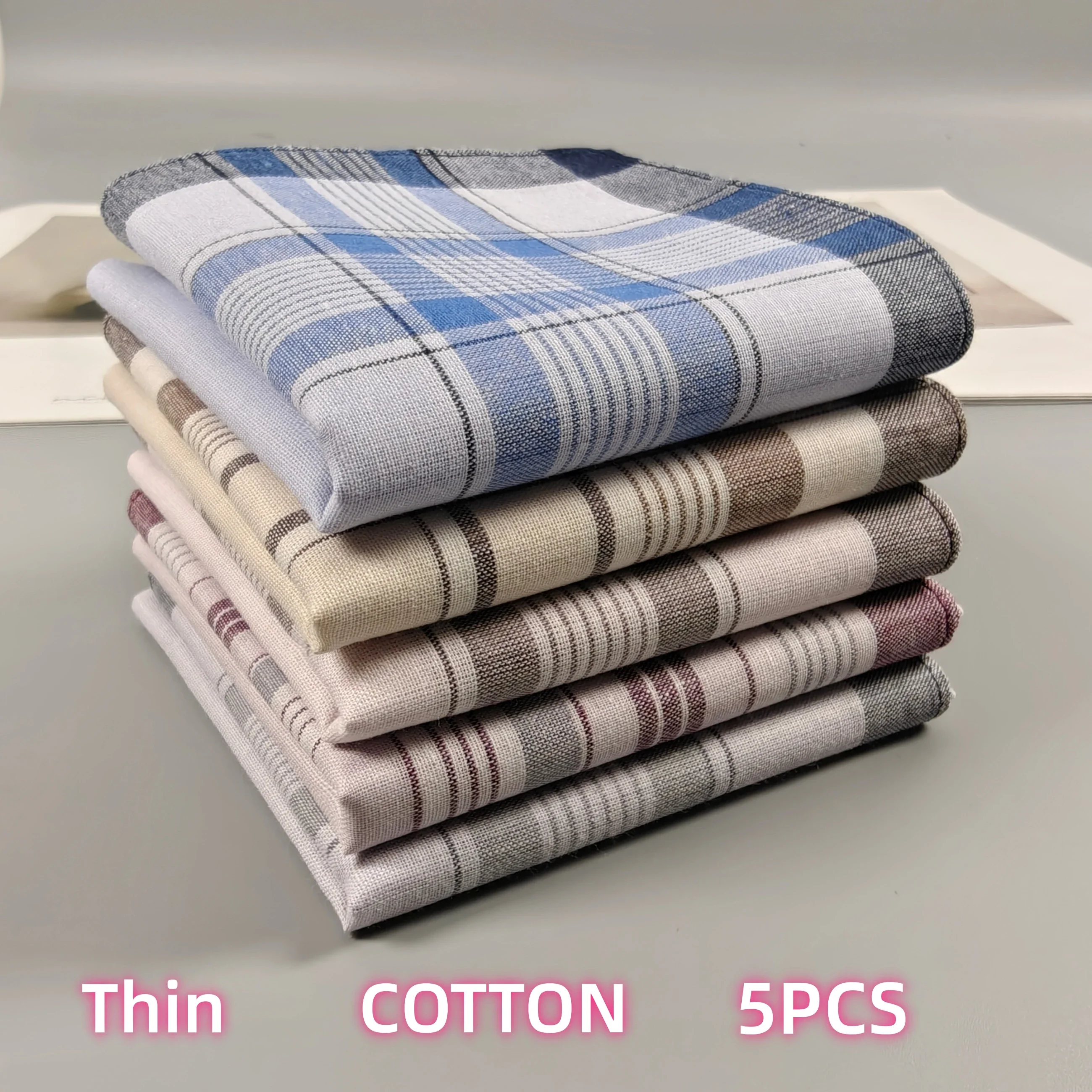lenco-de-algodao-vintage-de-38cm-classico-e-macio-absorvente-de-suor-decoracao-para-casa-presente-para-idosos-5-pecas-versao-fina