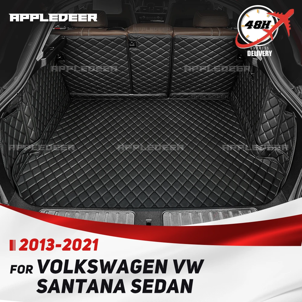 

Для Volkswagen VW Santana седан 2013-2021 авто полное покрытие коврик для багажника автомобильный защитный коврик грузовой вкладыш аксессуары для интерьера