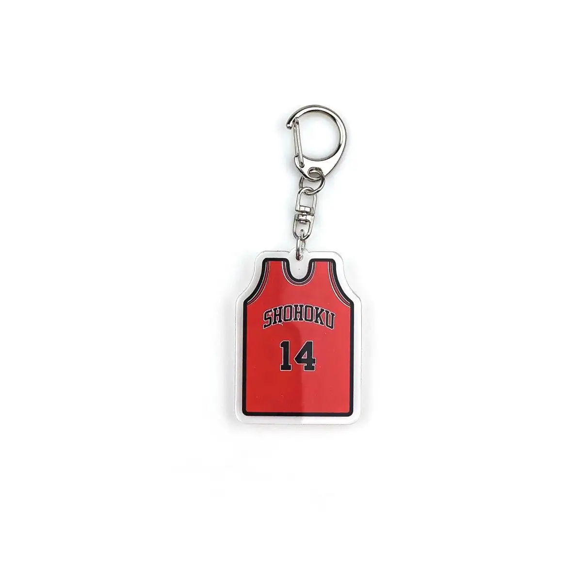 SLAM DUNK Acrylic Anime Pendant Keychains Holder Car Key Chain Key Ring Mobile Phone Bag Hanging Jewelry Gifts Accessories