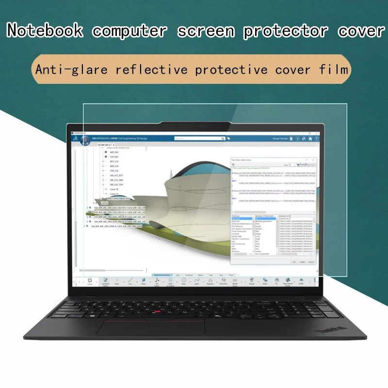 

Suitable for ThinkPad P16s Gen 4 notebook screen film keyboard cover ultra-clear/anti-glare cover/anti-blue screen protector