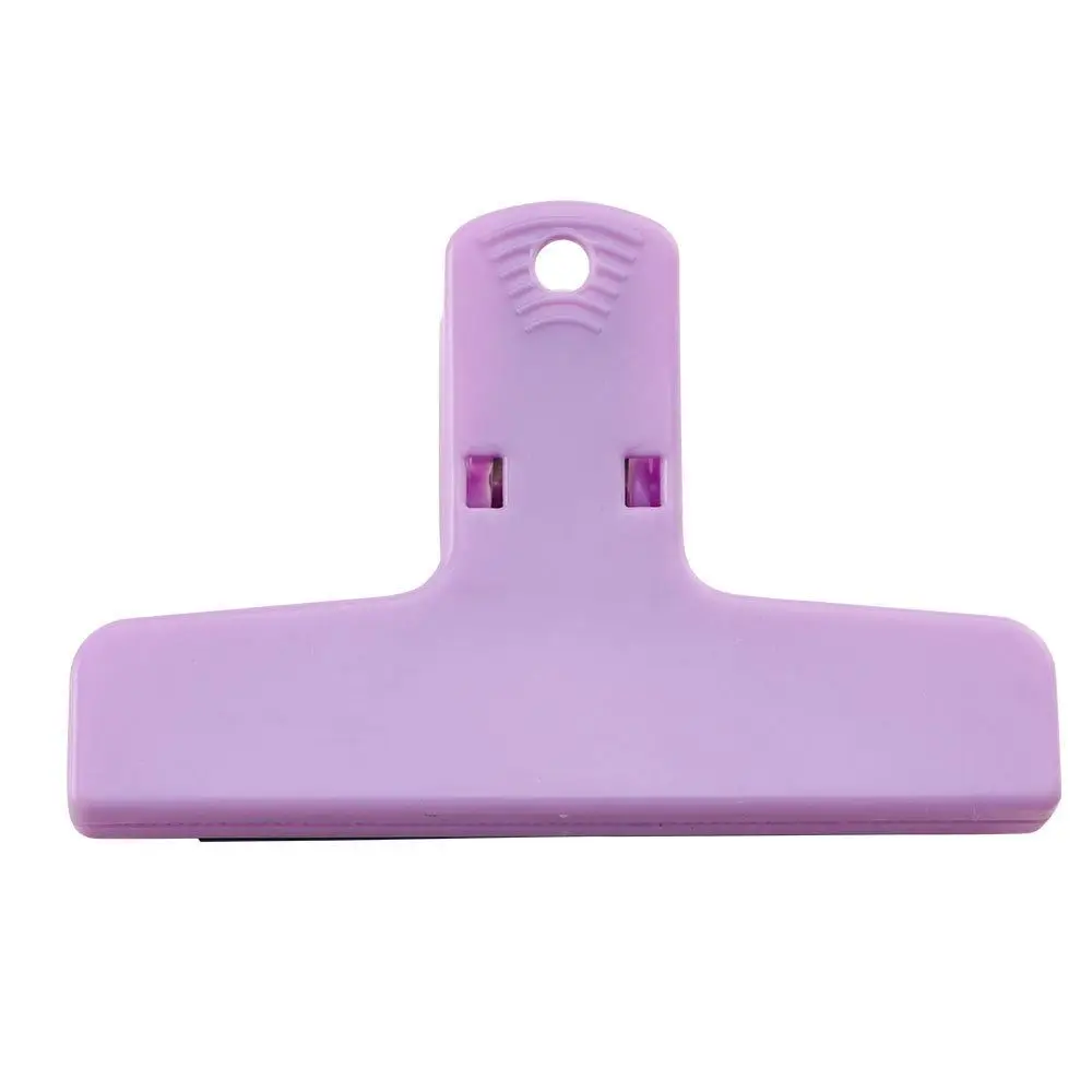 Macaron Color Magnetic Paper Clamp Scrapbooking Hand Account Memo Paper Folder Journaling Securing Clip Home Kitchen