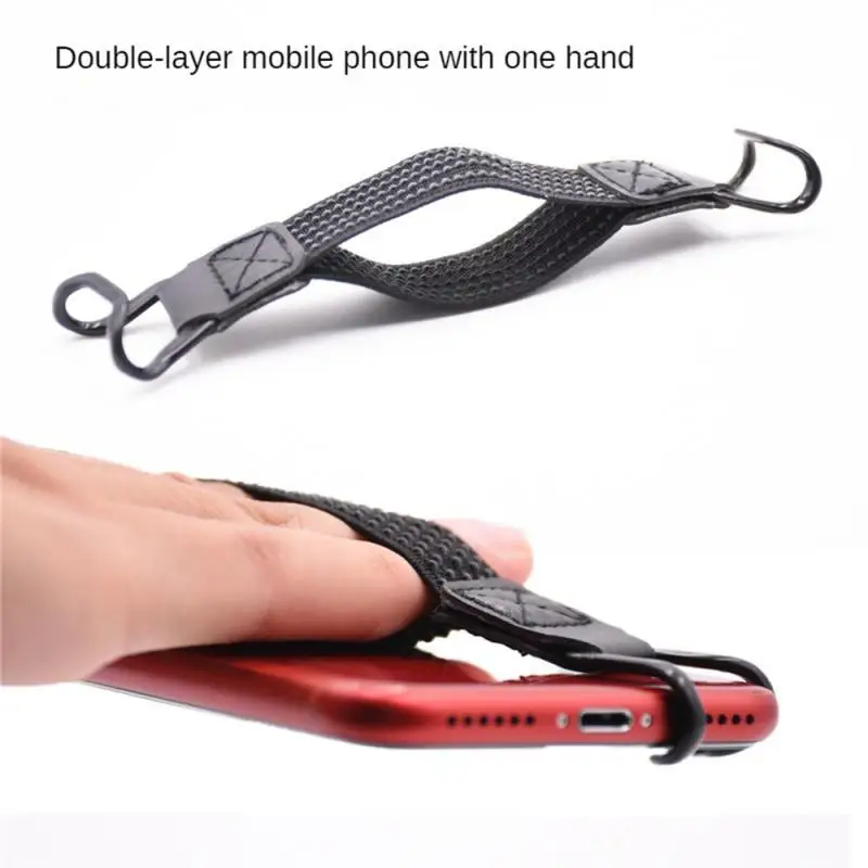 1 ~ 8 pezzi-Hand Operation Hand Strap Holder sicurezza Finger Grip Stretch cintura protettiva in pelle Gift Pad Tablet E-Reader