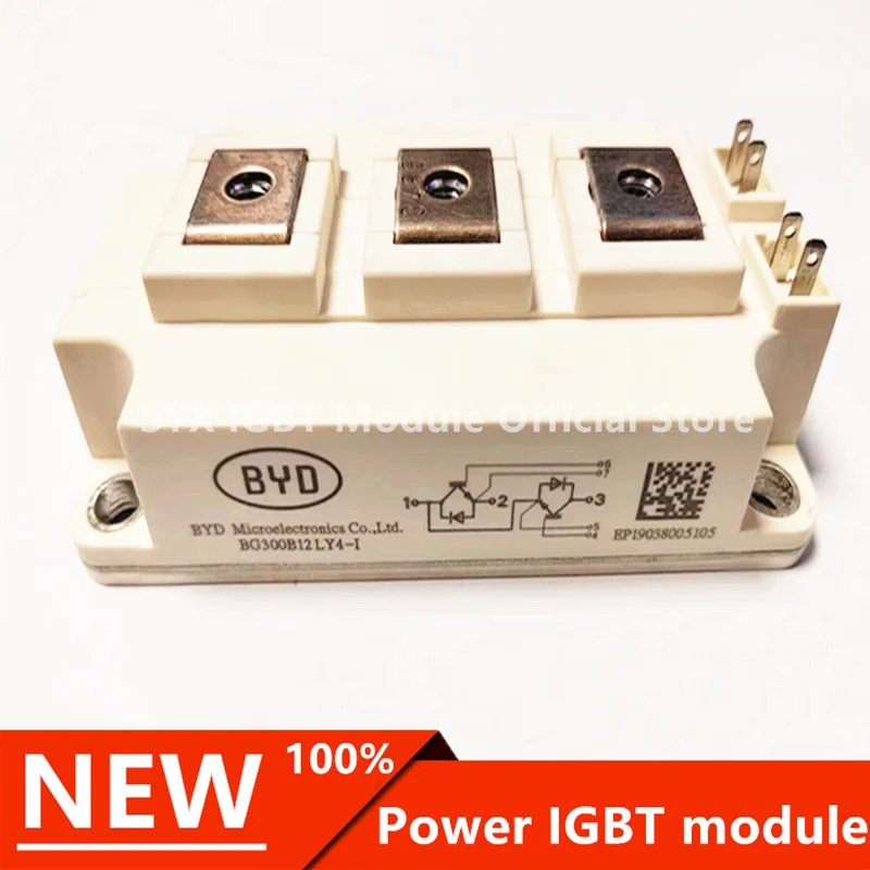 

BG100B12LY4-I BG150B12LY4-I BG200B12LY4-I BG300B12LY4-I IGBT Module 1200V Half Bridge For Welding Inverter UPS Servo