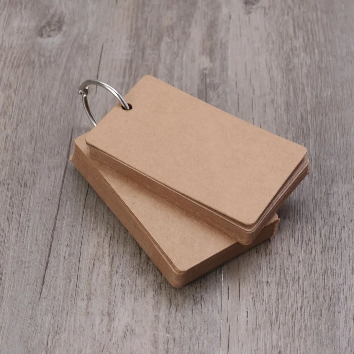 50 Pages Paper Study Cards Multicolor Blank Note Index Stock Bookmark DIY Greeting Card Memo Pads Single Hole Punch