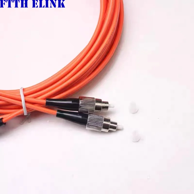 FC-FC fiber optic patchcord Duplex Multimode 3.0mm OM1 62.5/125um cable optical fibre jumper free shipping ELINK 20pcs