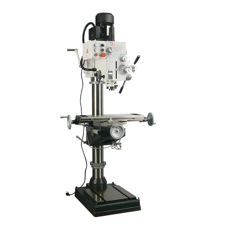 FS-40H 1500W 3 in 1 Digital Display Variable Speed Automatic Feed Woods Metal Tapping Drilling and Milling Machine Lathe
