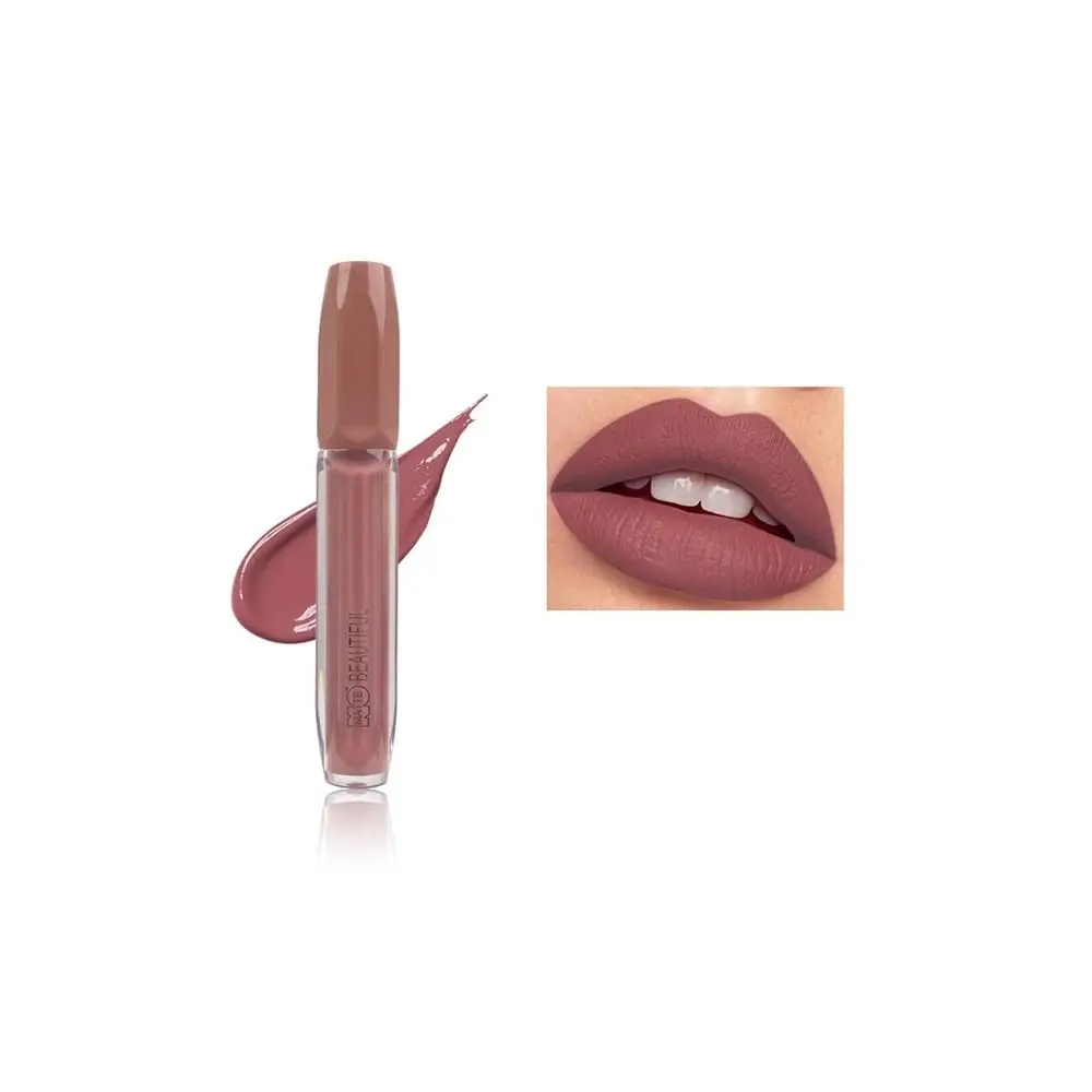 Waterdichte Nude Matte Vloeibare Lippenstift Langdurige Hydraterende Zijdezachte Fluwelen Lippenstift Antiaanbakbeker Glad